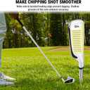 XINGGM Golf Chipper,Wedge/Chipper Golf Club for Men Right Handed,35/45/55/60 Degree Pitching Wedges 35inch (Black, 60 Degrees)