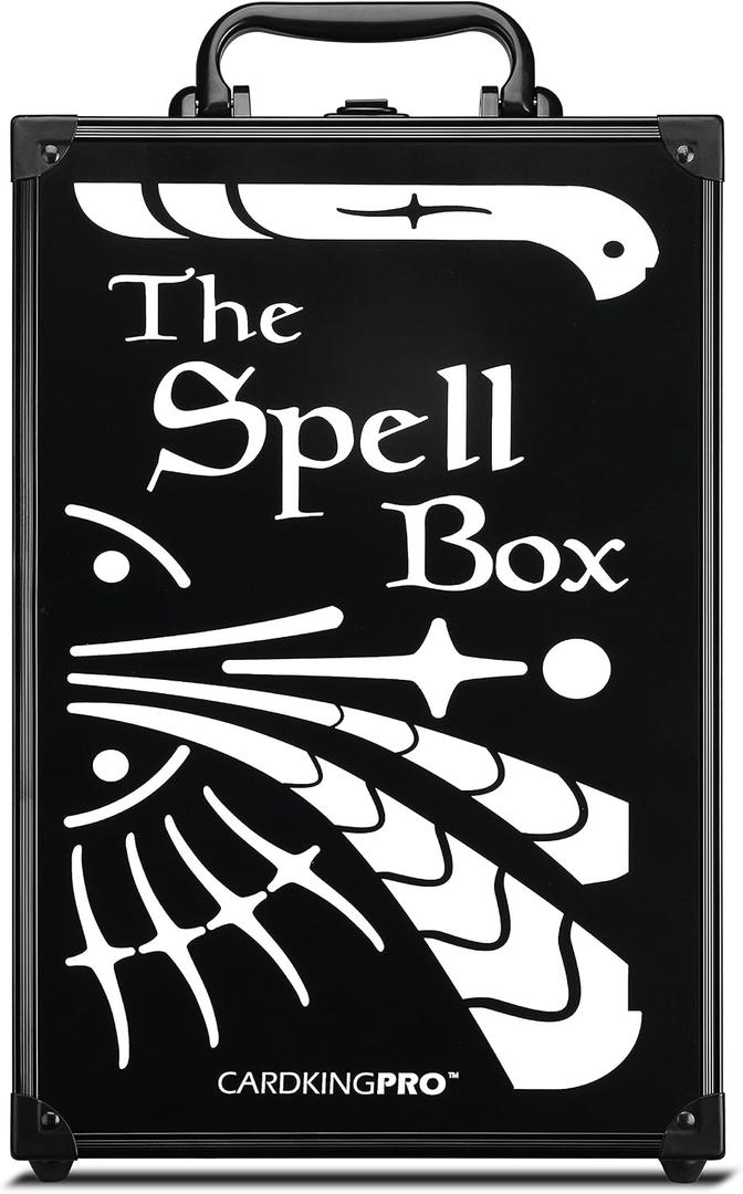 Game Card Storage Case (PRO/MTG Edition) | Suitable for Magic The Gathering, Yugioh, and Other TCG Etc (Game Not Included) | includes 8 Dividers | Fits up to 2000 Loose Unsleeved Cards