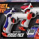 Nerf Pro Gelfire Versus Pack Includes 2 Blasters, 4,000 Gelfire Rounds, 60 Round Capacity, T-Pull Priming, 2 Eyewear, Gifts for Teens Ages 14+