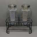 1 Gallon Glass Drink Dispensers For Parties 2PACK.Beverage Dispenser,Glass Drink Dispenser With Stand And Stainless Steel Spigot 100% Leakproof.Lemonade Dispenser With Ice Cylinder.Laundry Detergent no spigot