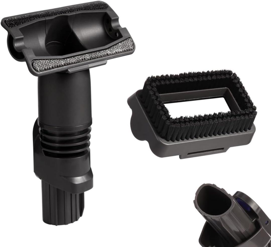 Vacuum Attachments Compatible with Shark Pet Cordless Stick IX141 IZ462H IZ483H IZ363HT IZ361H IZ163H IZ362H Removable 2-in-1 Tool Brush Replacement Parts for D-Shaped Vacuum