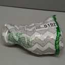 Soft Gray and White Chevron High Chair Pad | Easy to Install Replacement Cushion Fits Most 3-5 Point Harness High Chairs (20 X 37 Inch)