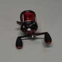 Sougayilang Fishing Reels Round Baitcasting Reel - Conventional Reel - Reinforced Metal Body and Supreme Star Drag (Warrior4000, Right Hand-Red-Black)
