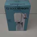 SodaStream Art Sparkling Water Maker (White) With Dishwasher Safe Carbonating Bottle