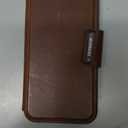 OtterBox iPhone 14 Pro Max (ONLY) Strada Series Case - Espresso (Brown), Card Holder, Genuine Leather, Pocket-Friendly, Folio case