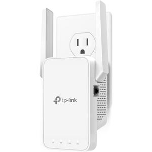 TPLink AC1200 WiFi Extender, 2025 Wirecutter Best WiFi Extender, 1.2Gbps Home Signal Booster, Dual Band 5GHz/2.4GHz, Up to 1600 Sq.ft and 32 Devices, EasyMesh Compatible, One Ethernet Port (RE315)