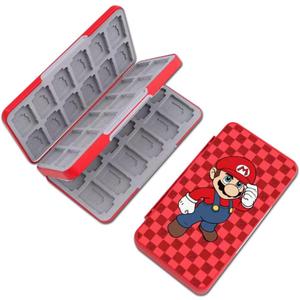 PERFECTSIGHT Switch Game Case Compatible with Nintendo Switch OLED & Switch Lite, 48 Switch 2 Game HolderCute Switch Game Card Case Cartridge with 48 Slots Game Card Storage, Mali