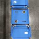 WEJOY 2 Beach Chairs and Table Set Lightweight; Folding Backpack Beach Chair for Outdoor Beach Lawn Camping Picnic Beach Chairs Set Dark Blue