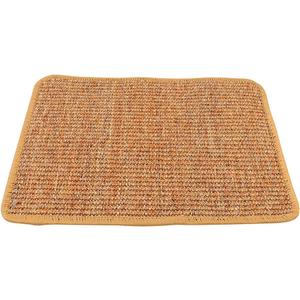 balacoo Natural Sisal Cat Scratching Mat Floor Protector for Cats Dual-use Play and Sleep Pad Against Scratching for Home Use