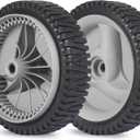 GICOOL 583719501 194231X460 Front Drive Wheels, 8 Inch Wheels Fit for Craftsman Husqvarna & HU Self Propelled Lawn Mower, Pack of 2
