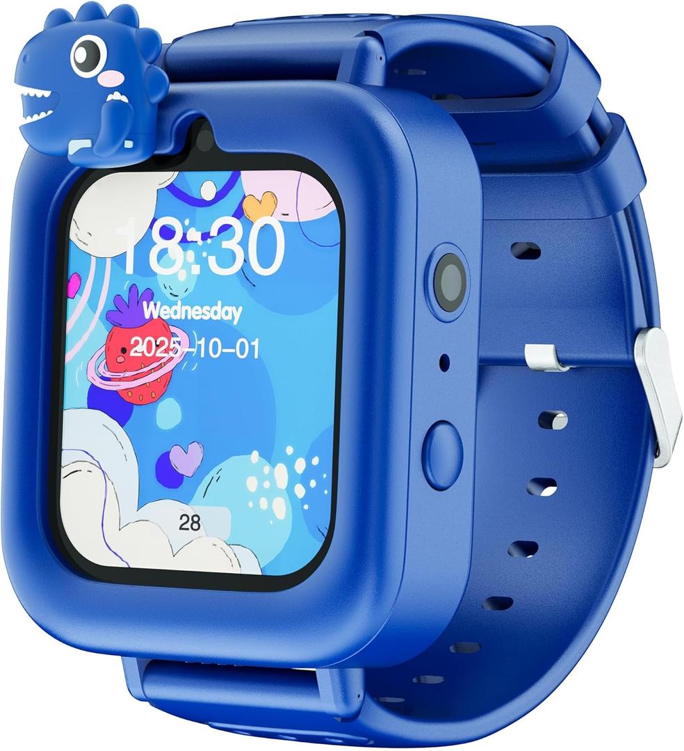 Smart Watch for Kids, Kids Digital Watch Boys, Preschool Toddler Boy Toys Birthday Gift for Boy 3 4 5 6 7 8 9 10 11 12 Years Old