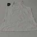 Under Armour Women's HeatGear Racer Tank, White, Medium