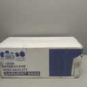 Plasticplace Clear Garment Bags, Protect Clothes from Dust, Dirt, Wrinkles, & Damage, Perfect for Dresses, Dry Cleaning, Storage, & Travel - Zippered, Made in USA 240 Count, 72" X 21" X 7"