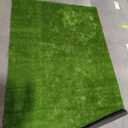 AYOHA 4' x 6' Artificial Turf, Fake Grass Mat Outdoor Rugs for Balcony Patio Yard Lawn Garden Landscape Decoration, Synthetic Grass for Dogs Pets Faux Astro Turf Mat Rubber Backing, Easy to Clean