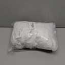 Queen Bed Skirt, Pleated Waffle Weave Bed Skirt with Split Corners, Tailored Dust Ruffle 18 Inch Drop Easy Fit, Machine Washable (White, Queen - 18" Drop)