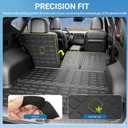 Xipoo Cargo Liner Compatible with 2022-2026 Tucson Cargo Liner Backrest Mat TPE Back Seat Protector Replacement for 2022 2023 2024 2025 2026 Tucson Accessories (Rear Trunk Mat+Rear Backrest Mat)