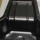 A-Premium Lower Engine Oil Pan Sump with Drain Plug Compatible with Ford F-250/250/350/450/550 Super Duty 2003-2010, V8 6.0L Diesel