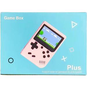 3.0 inch video retro game console two-player 800 in 1 game portable handheld game device fashion macaron AV-OUT TV output rechargeable lithium battery gift for children