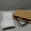 Gomakren 3 Tier Serving Trays Stand Porcelain Serving Platters 12 Inch White Serving Plates Dinner Platters for Appetizer Snack Fruit Cup Cake Tray Display Mothers Day Serving Dishes for Entertaining