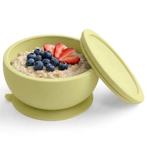 Octopod Silicone Baby Bowl with Lid - Suction Base - Abiie