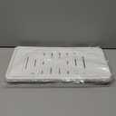 Roucerlin 1 Pack Expandable Cabinet Organizer Shelf, 13.8 x 6.9 x 5.9 in Kitchen Cupboard Organizer, Free Standing Spice Rack, Retractable Storage Racks for Bathroom, Countertop, Pantry (White)