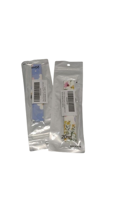 POFMGT 20mm Silicone Sport Bands Compatible for Galaxy Watch 6/Watch 5/Galaxy Watch 4 40mm 44mm/Classic 42mm 46mm/Watch 3 41mm, Active 2 Watch Bands, Replacement Strap for Women 2 Pack