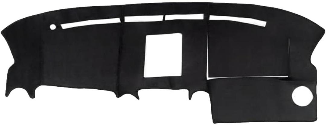 Dashboard Cover Suitable for Ford F150 2004 2005 2006 2007 2008 Car Dashboard Cover Sun Visor Mat Non-Slip Polyester Dashboard Accessories, Black