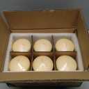 Candle Charisma Ivory Pillar Candles Bulk Pack of 6  (3x3 Inch) Long-Lasting 50-Hour Burn, Dripless & Smokeless  Perfect for Hassle-Free Decor at Weddings, Fall Table Centerpieces & Special Events