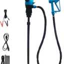 120V AC / 12V DC Electric Drum Pump, 55 Gallon Barrel Fuel Pumps with 2-Inch Bung Adapter with Supply 34 in-49 inTelescoping Suction Tube 5 GPM Flow Rate for DEF, Diesel, Water, Antifreeze