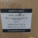Giraffe Tools Retractable Heavy Duty Hose Reel,1/2" x 130FT Auto Rewind