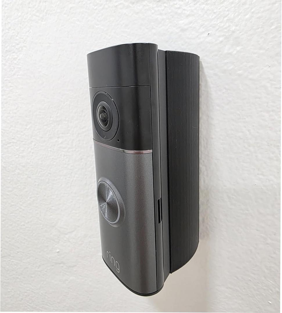 45 Degree Angle Mount Wedge Doorbell Accessory Compatible with Ring Wired Doorbell Pro 3rd Gen Retinal 4K 3D Printed