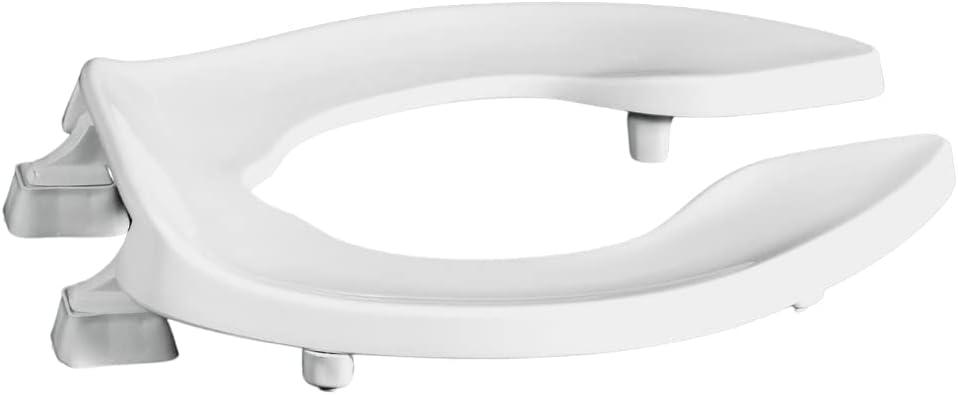 Centoco 2 inch Raised Toilet Seat for Seniors, Elongated, Commercial, White