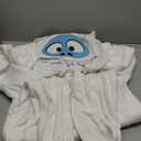 dressfan Animal Snow Monster Onesie Monster Costume Monster Pajamas Cosplay Costume (Large, White)