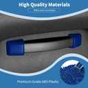 for Challenger Roof Handle Trim Cover Fit for Dodge Challenger 2010-2023 Blue Interior Accessories 4pcs