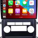 4+64GB ROM for 2009-2012 Nissan Frontier Xterra Radio Apple CarPlay Android 13 Car Stereo with Android Auto 9'' Touch Screen Bluetooth Car Audio Receiver Support SWC GPS Backup Camera FM RDS