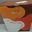 Bearhug Electric Blanket King Size 100" x 90" Dual Controllers Heated Blanket, 10 Heat Settings, 1-12 Hour Auto Shut-Off, Faux Fur & Sherpa Dual-Sided, Machine Washable, Gift-Ready Elegant Packaging (Silver Shade Gradient Stripe)