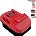 TPDL Battery Adapter for Snap on 18V Tools, for Dewalt 20V & for Milwaukee 18V M18 Lithium Battery Convert to for Snap-on Li-ion Battery Cordless Power Tool CTB7185 CTB8185 CTB8187
