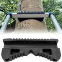 CADUFUELLY Ladder Stabilizer Ladder Poles Non-Slip Mat Ladder Pole Attachment Suitable for Telescopic Ladder, Single Straight Ladders, Engineering Ladder (Small)