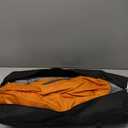 Amazon Basics 4-Person Camping Tent, 3-Season Dome Design with Rainfly, Orange/ Grey