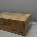 Drywall Sander, 2025 Upgraded 8-Amp Popcorn Ceiling Removal Tool with 7 Variable Speed 800-1800RPM, Drywall Sander with Vacuum Dust Collector with Extendable Handle, LED Light, 12pcs Sanding Discs (Yellow)