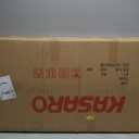 KASARO 3D Faux Stone PU Wall Panels, 3 Pieces Wainscoting Panel Accent for Interior Wall Decor, Waterproof Wall Covering, 47.24  23.62 inch, Cement Lily