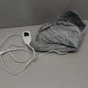 Deepsoon Heating Pad,Electric Heating Pads for Back,Neck,Abdomen,Moist Heating Pad for Shoulder,Knee,Arms,Legs,Dry/Moist Heat & Auto Shut Off,Christmas Gifts for Men and Women,Light Gray,24x20 Inch