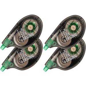 Correction Tape, White, 6-Count, Make Instant Corrections With No Drying Time