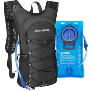 JOYHILL TPU Hydration Bladder, 2L Water Bladder for Hiking Backpack BPA Free Leak Proof Hydration Pack