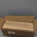 Wallniture Arras Floating Shelves for Wall, 17"x6" Wall Bookshelves & Storage Shelves Living Room Decor, Bedroom, Home Office Organization Burnt Finish Set of 6