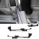 Door Entry Guard for Tesla Model Y Juniper 2026, 1 Piece Full-Length Threshold Protector, Seamless No Gap Design, Scratch-Resistant Anti-Kick Sill Guard, Waterproof TPE 2PCS Set