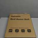 BigDolphin Bed Rails for Elderly Adults Safety  ASTM Approved Adjustable Bed Cane Supports 350LBS with NonSlip Grip & Storage Pocket, Stable Bed Assist Rails for Seniors, ToolFree