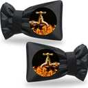 Outdoor Faucet Covers for Winter Freeze Protection,6.7" W x 8.3" H Outside Garden Faucet Socks for Winter Waterproof Reusable Hose Bibs Insulated Spigot Cover, 2 Pack Black (2)