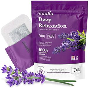 | Deep Cleansing Foot Pads for Stress Relief, Better Sleep & Foot Care | Premium Japanese Organic Foot Patches with Ginger Powder | Natural Effective Foot Patch to Boost Energy