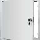 Donext Access Panel for Drywall/Ceiling, Wall Hole Cover with Lock and Keys, 16"x16" Metal Access Door, Concealed Service Door for Electrical and Plumbing